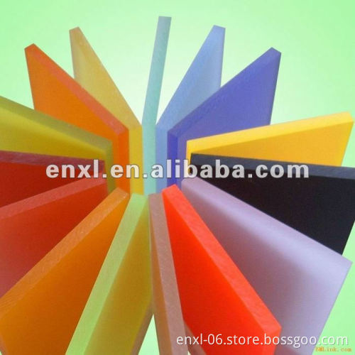 Colored acrylic sheet